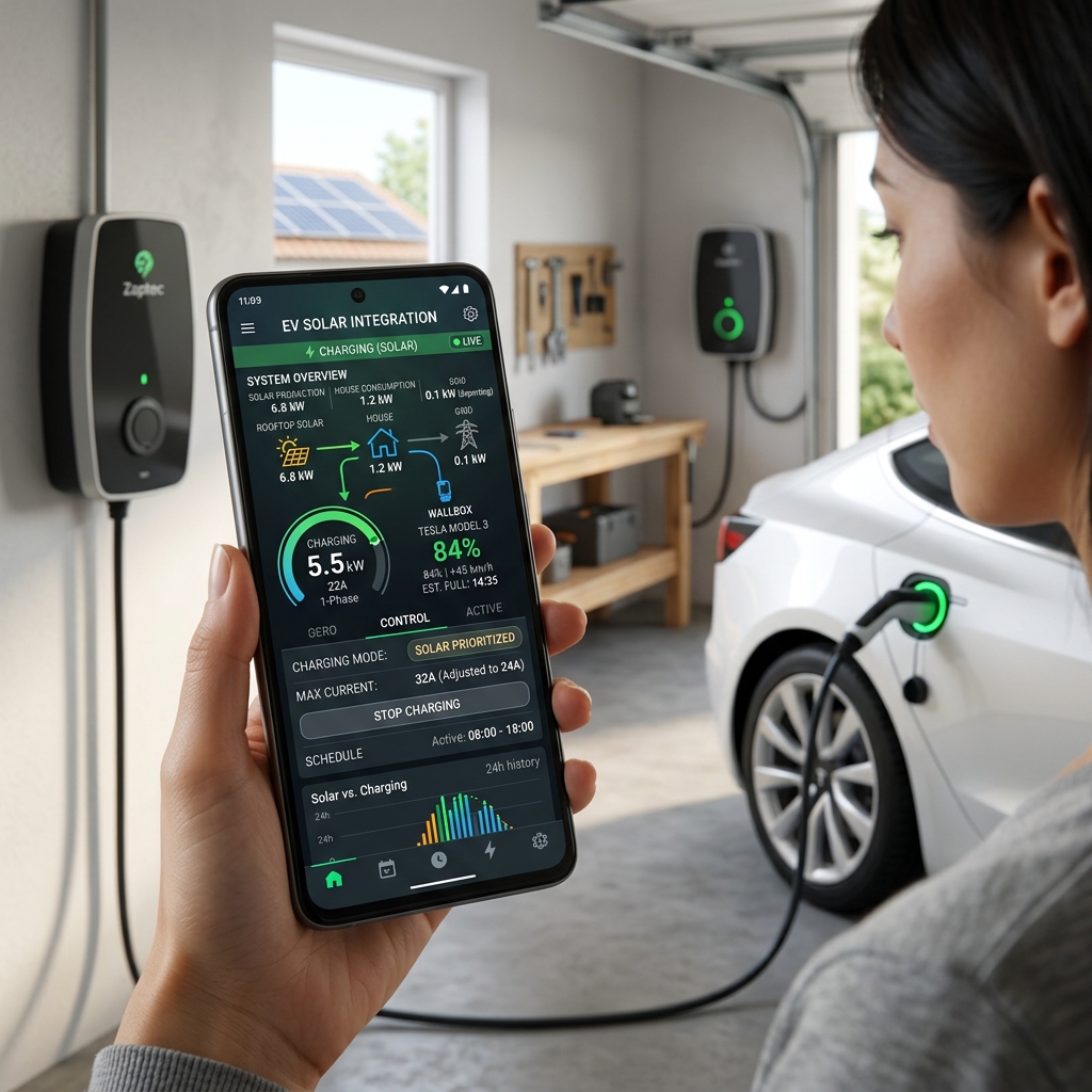 Comparatif wallbox connectées 2026 : pilotage appli, délestage, solaire, protocole OCPP